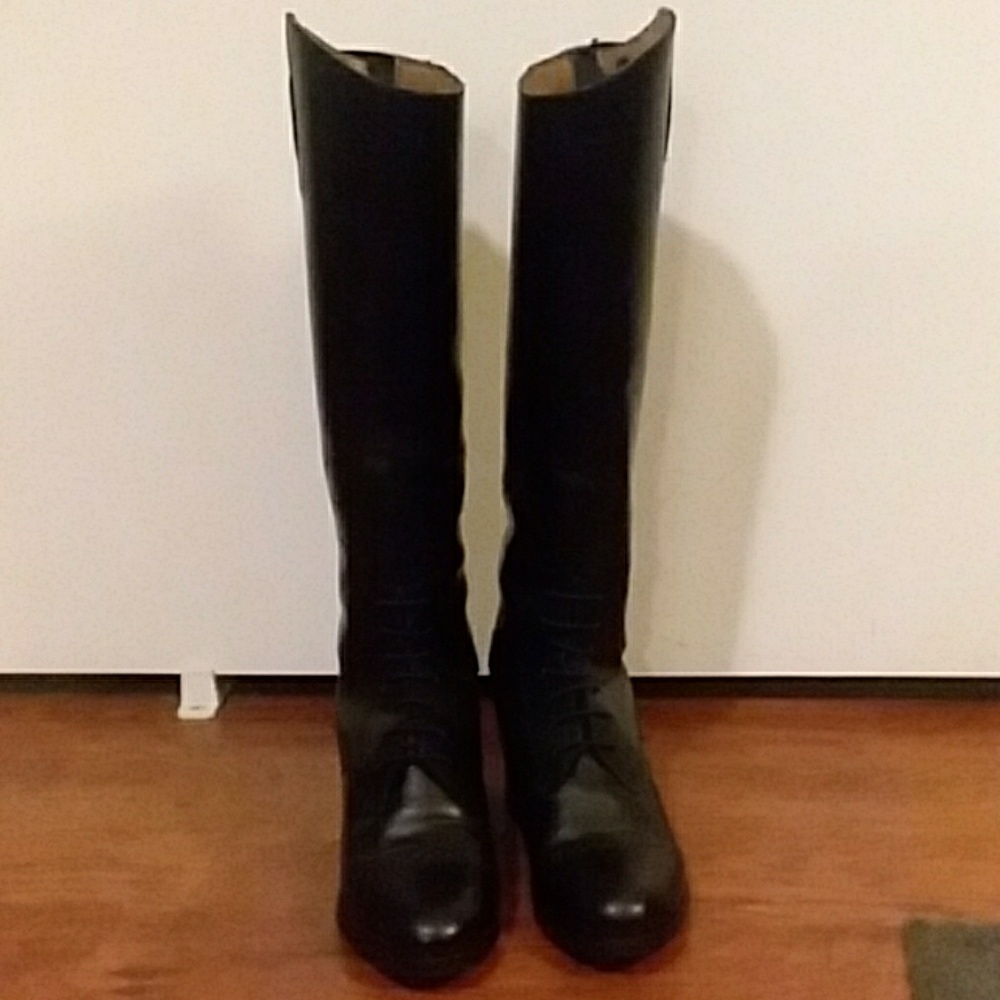 Kids 3/Women's 4.5 Leather Riding Boots